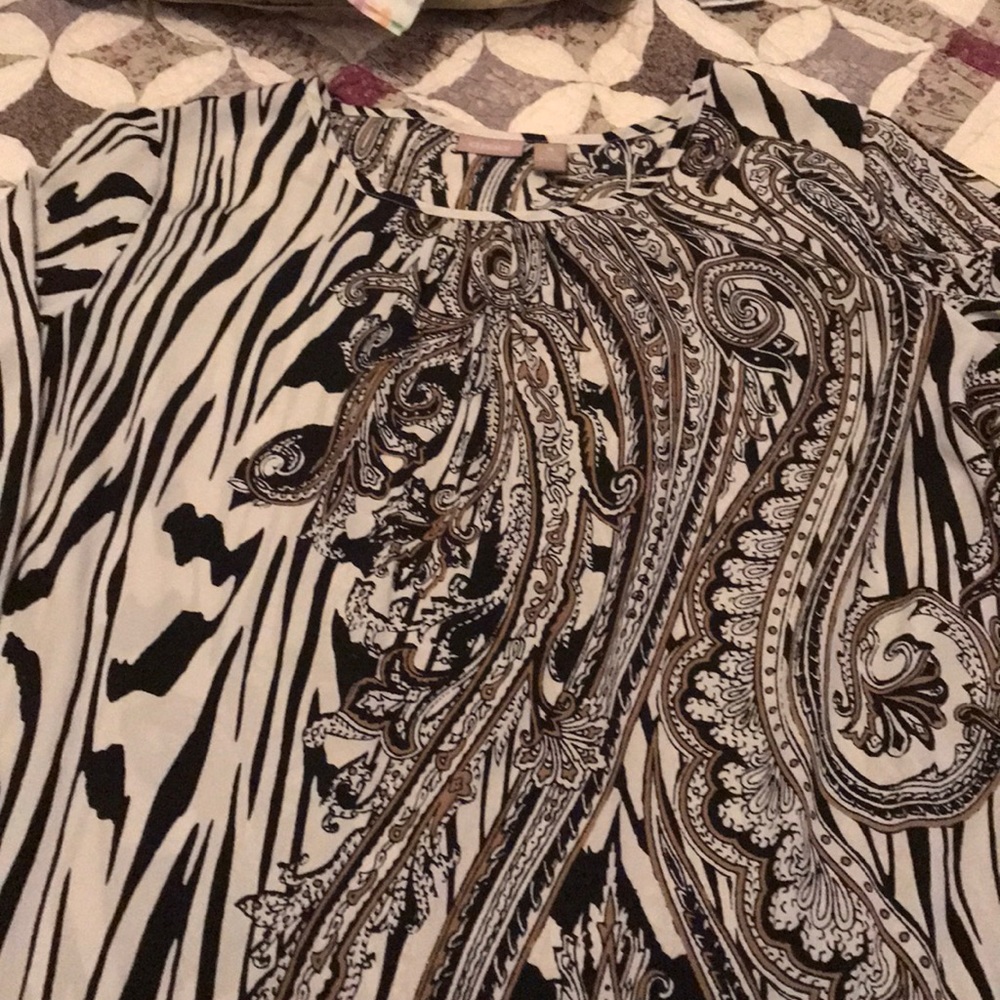 Plus size dress shirt